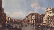 BELLOTTO, Bernardo View of the Grand Canal at San Stae France oil painting reproduction